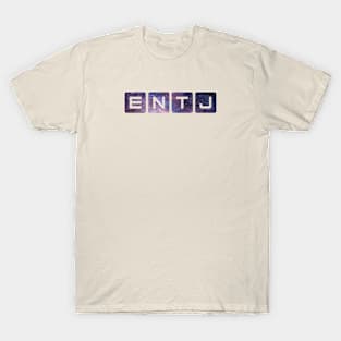 ENTJ Galaxy Blocks T-Shirt